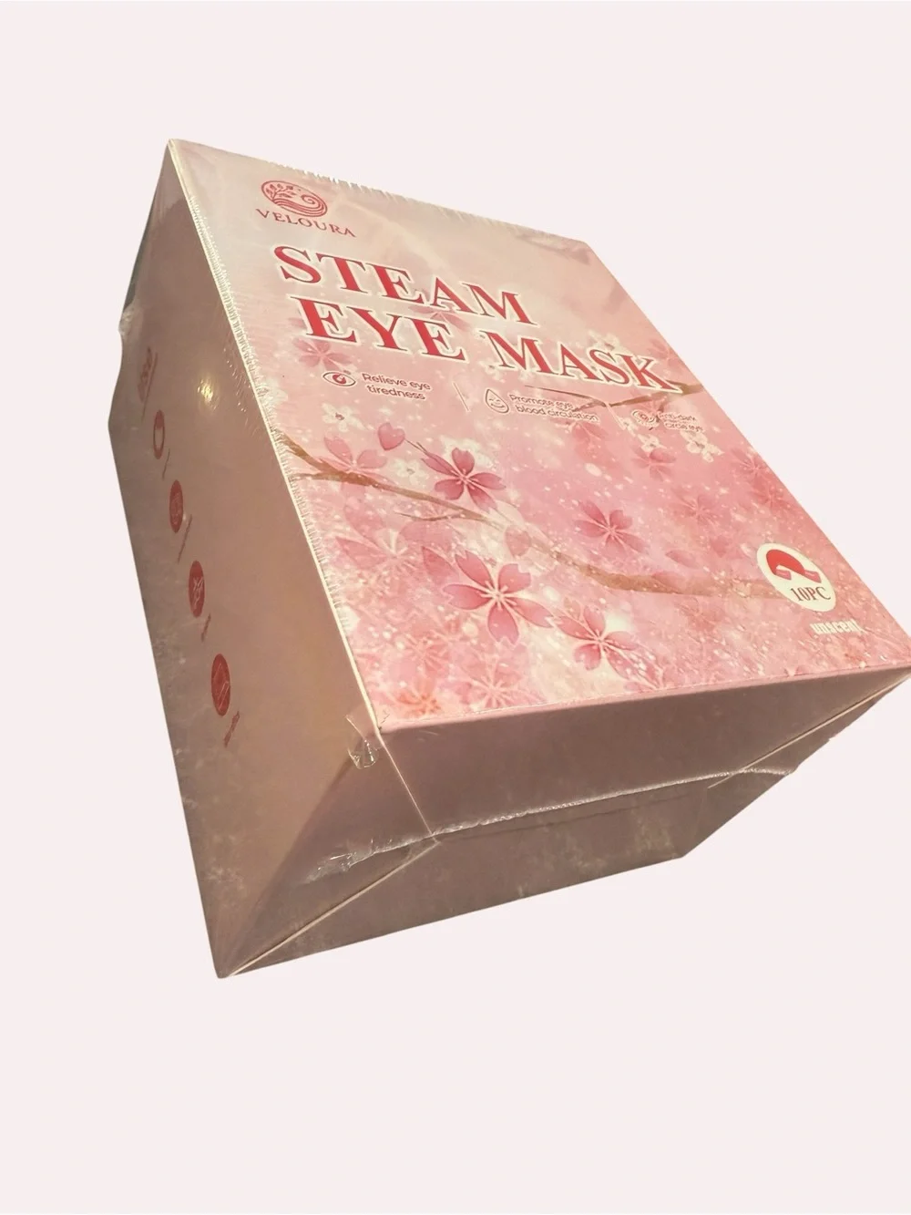 Veloura Steam Eye Mask - Set of 10 NIB Unscented